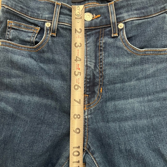 Veronica Beard Carson Ankle Flare High Rise Jeans Women’s Size 24 Made in USA - Picture 3 of 16